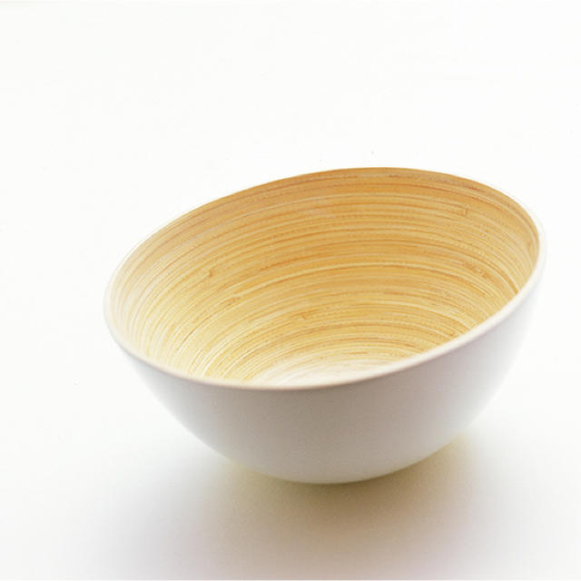 MAORI bamboo bowl バンブーボウル 器 ボウル ギフト ねんりん インテリア/住まい/日用品のキッチン/食器(食器)の商品写真