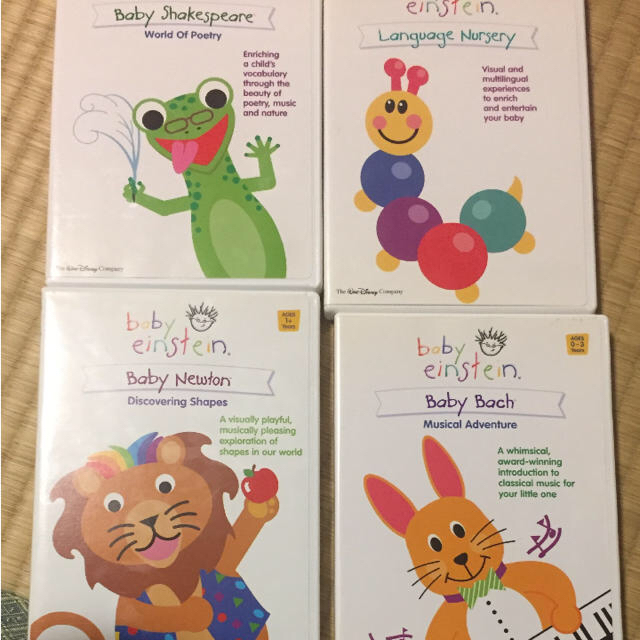 baby einstein(ベイビーアインシュタイン)のあずさ様 専用  ベビーアインシュタインDVD キッズ/ベビー/マタニティのおもちゃ(知育玩具)の商品写真