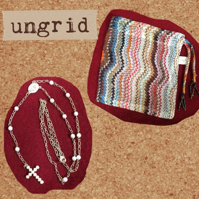 Ungrid(アングリッド)のungrid☆ネックレス レディースのアクセサリー(ネックレス)の商品写真