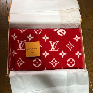 シュプリーム(Supreme)の新品 Louis Vuitton×Supreme Scarf RED マフラー (その他)