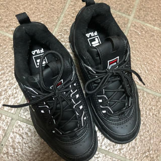 フィラ(FILA)のFILA スニーカー 23.5センチ 最終値下げ明日の朝まで。(スニーカー)