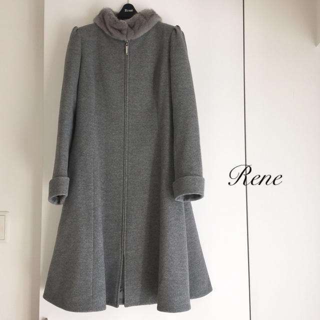 極美品♡Rene ルネ ミンクファー コート アンゴラ混