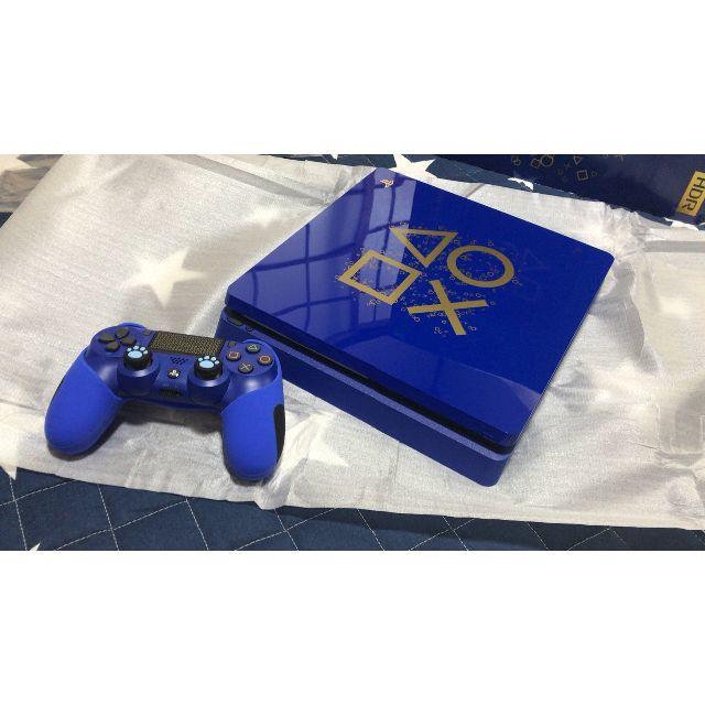 PlayStation4(プレイステーション4)のPlayStation4 Days of Play エディション 美品 エンタメ/ホビーのゲームソフト/ゲーム機本体(家庭用ゲーム機本体)の商品写真