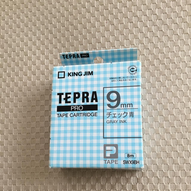 キングジム(キングジム)のテプラ  pro 9mm テープ インテリア/住まい/日用品の文房具(テープ/マスキングテープ)の商品写真