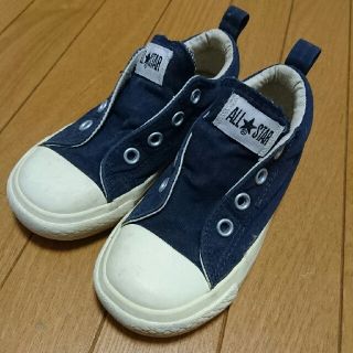 コンバース(CONVERSE)の16cmCONVERSE ネイビースリッポン(スリッポン)