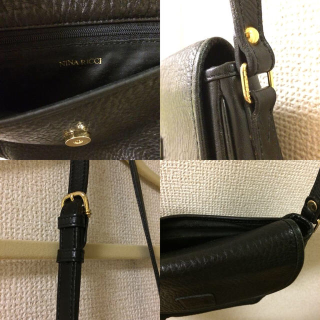 NINA RICCI(ニナリッチ)の【ニナリッチ】ヴィンテージ本革bag レディースのバッグ(ショルダーバッグ)の商品写真