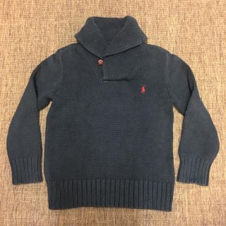 ポロラルフローレン(POLO RALPH LAUREN)のポロラフルローレン ヘチマカラーコットンニット 6T 120(ニット)