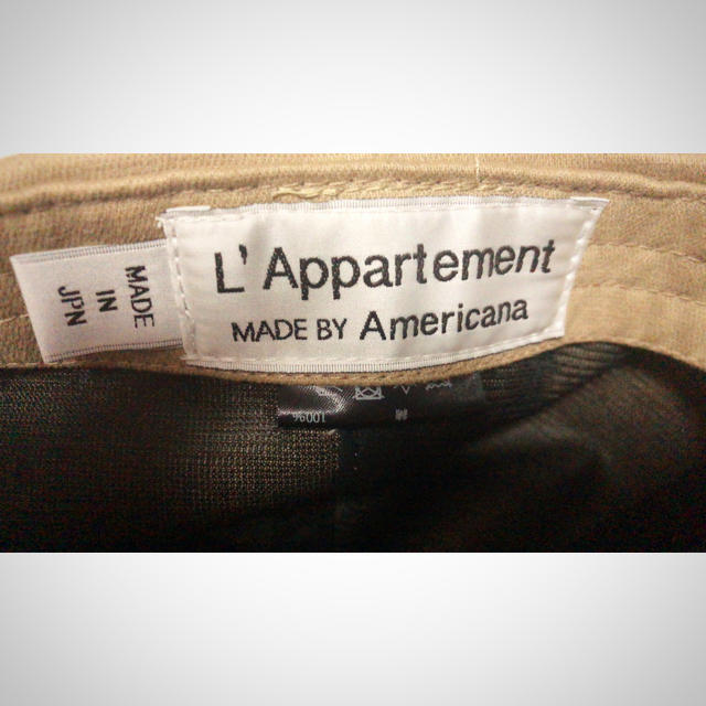 L'Appartement DEUXIEME CLASSE(アパルトモンドゥーズィエムクラス)のアメリカーナ☺︎キャップ レディースの帽子(キャップ)の商品写真