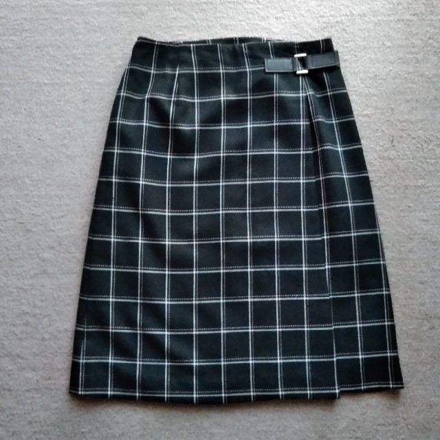 ★チェック巻きスカート★ レディースのスカート(ひざ丈スカート)の商品写真