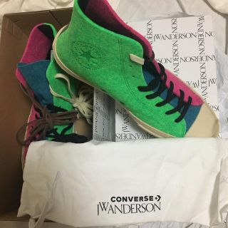 ジェイダブリューアンダーソン(J.W.ANDERSON)の【アズ様専用】jwa X converse  フェルトスニーカー(スニーカー)