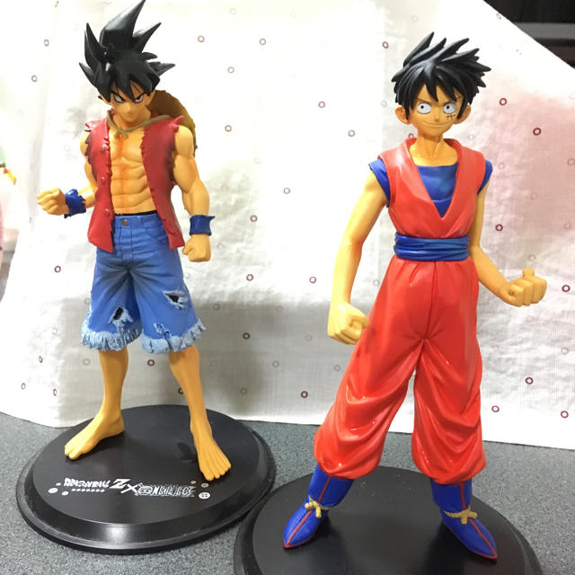 ワンピース ドラゴンボール コラボフィギュア | フリマアプリ ラクマ