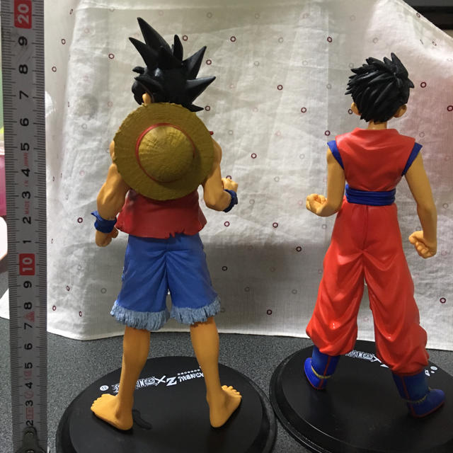 ワンピース ドラゴンボール コラボフィギュアの通販 By エルモん Shop ラクマ