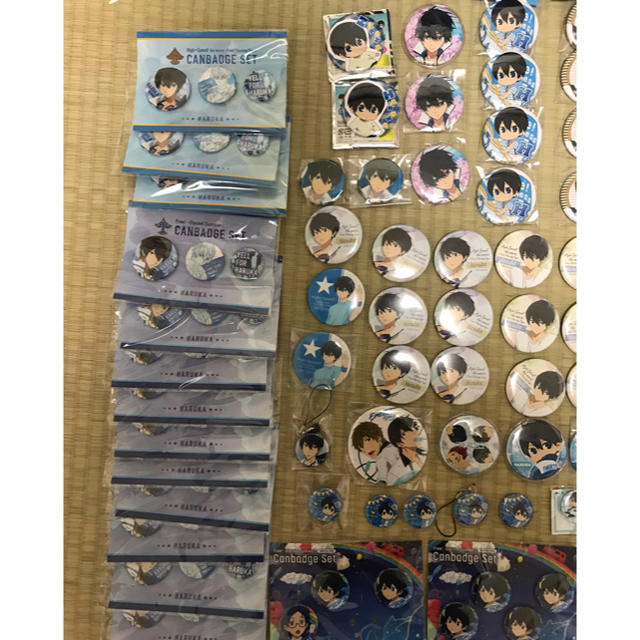 Free! ハイスピ 七瀬遙 缶バッジ まとめ売り - 1