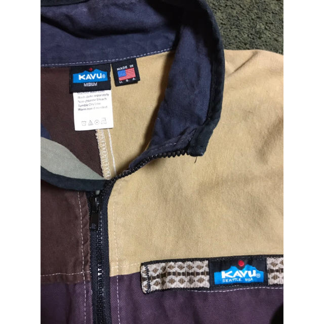 KAVU(カブー)のKAVU カブアウトドア プルオーバー ハーフジップ ジャケット メンズのジャケット/アウター(マウンテンパーカー)の商品写真