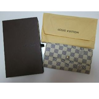 ルイヴィトン(LOUIS VUITTON)のルイヴィトン/louis vuitton/長財布/財布/ダミエ/アズール(財布)