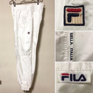 フィラ(FILA)の新品同様❗️90s FILA フィラ ナイロンパンツ シャカパン(その他)