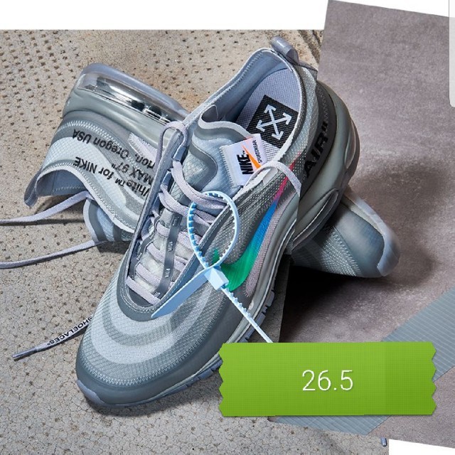 nike offwhite airmax97 menta