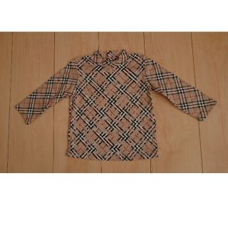 バーバリー(BURBERRY)のBURBERRY  バーバリー 80㎝ タートルネック(シャツ/カットソー)