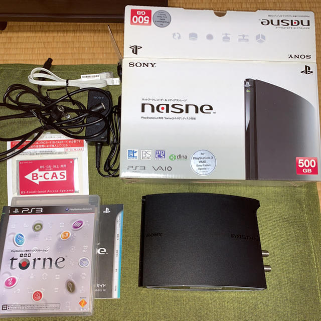 nasne(ナスネ)のナスネ nasne 500GB CECH-ZNR1J スマホ/家電/カメラのテレビ/映像機器(その他)の商品写真