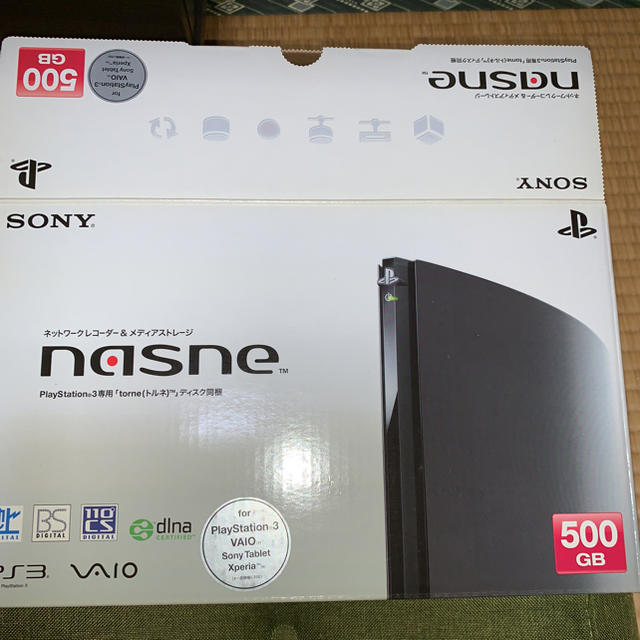 nasne(ナスネ)のナスネ nasne 500GB CECH-ZNR1J スマホ/家電/カメラのテレビ/映像機器(その他)の商品写真