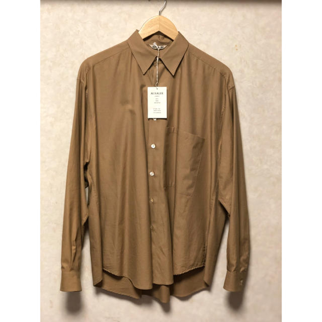 AURALEE WASHED FINX TWILL BIG SHIRTS  メンズのトップス(シャツ)の商品写真