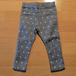 ザラキッズ(ZARA KIDS)の◆TAH様専用 新品･未使用 ZARAドットデニムパンツ◆(パンツ/スパッツ)