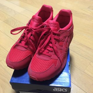 アシックス(asics)のアシックス GEL-LYTE V レッド (スニーカー)