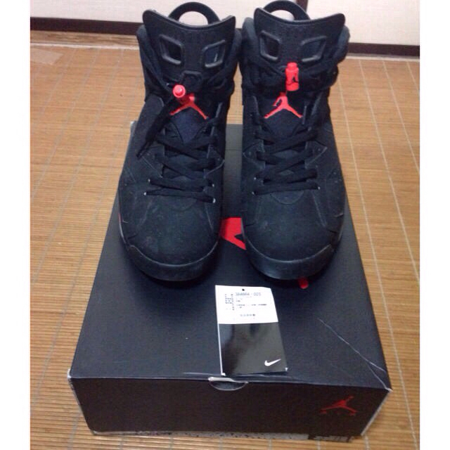 Air Jordan6 Black/Infrared 国内正規 US12