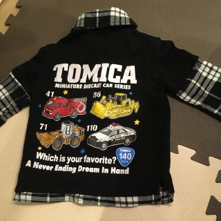 タカラトミー(Takara Tomy)のポロシャツ ロンT トレーナー トミカ 100 西松屋 しまむら バースデー(Tシャツ/カットソー)