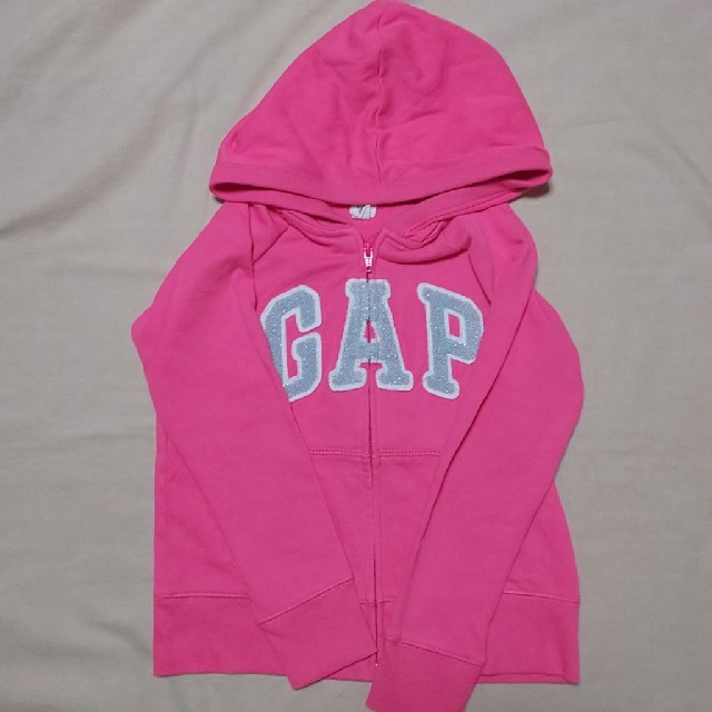 GAP Kids(ギャップキッズ)の2姫まま様専用！美品[gapkids]120cm/パーカー/スウェット/羽織り キッズ/ベビー/マタニティのキッズ服女の子用(90cm~)(ジャケット/上着)の商品写真