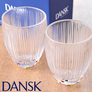 ダンスク(DANSK)の【美品】DANSK/ダンスク バブルコンテェフィ グラス タンブラー(グラス/カップ)
