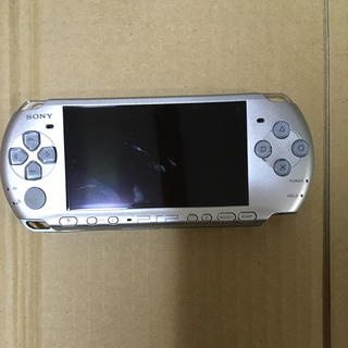 プレイステーションポータブル(PlayStation Portable)のPSP3000 シルバー ジャンク(携帯用ゲーム機本体)