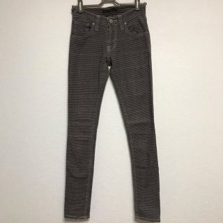 ヌーディジーンズ(Nudie Jeans)のnudie グレーチェック パンツ(カジュアルパンツ)