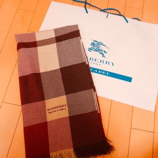 バーバリーブルーレーベル(BURBERRY BLUE LABEL)の即購入可能☆バーバリーブルーレーベル チェックストール (マフラー/ショール)