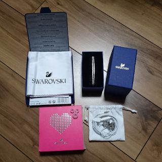 スワロフスキー(SWAROVSKI)のSWAROVSKI ３点セット(ブレスレット/バングル)