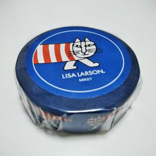 リサラーソン(Lisa Larson)のマスキングテープ リサラーソン 1巻 紺(テープ/マスキングテープ)