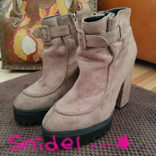 スナイデル(SNIDEL)のsnidel ＊ ボリューム感が可愛い ショートブーツ(ブーツ)