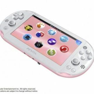 プレイステーションヴィータ(PlayStation Vita)のPlayStation Vita (ﾗｲﾄﾋﾟﾝｸ/ﾎﾜｲﾄ) 本体(携帯用ゲーム機本体)