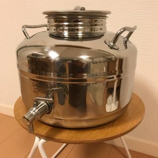 【期間限定値下げ】スノーピーク風　イタリア製　ステンレスウォータージャグ　10L