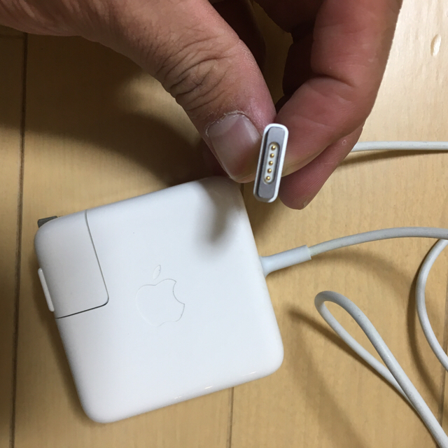 Mac (Apple)(マック)のxeon様専用 Mac充電器 Magsafe 2  45w スマホ/家電/カメラのスマートフォン/携帯電話(バッテリー/充電器)の商品写真