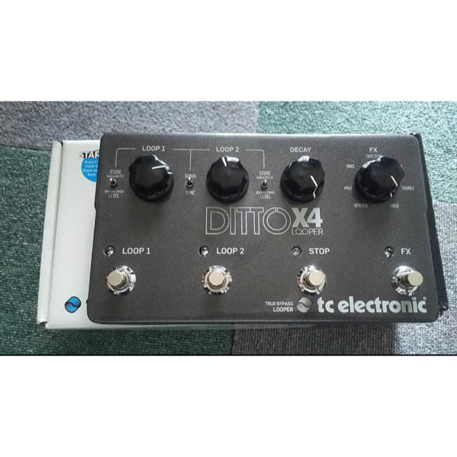 ギターTC Electronic DITTO X4 Looper ルーパー