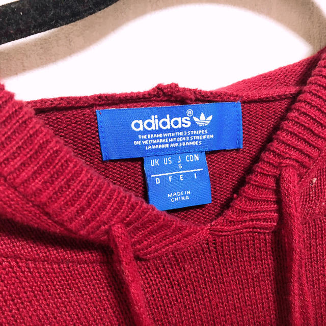 adidas(アディダス)のadidas アディダス ニットパーカー メンズのトップス(パーカー)の商品写真