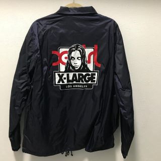 エクストララージ(XLARGE)のXLARGE×xgirl コラボ コーチジャケット(ナイロンジャケット)