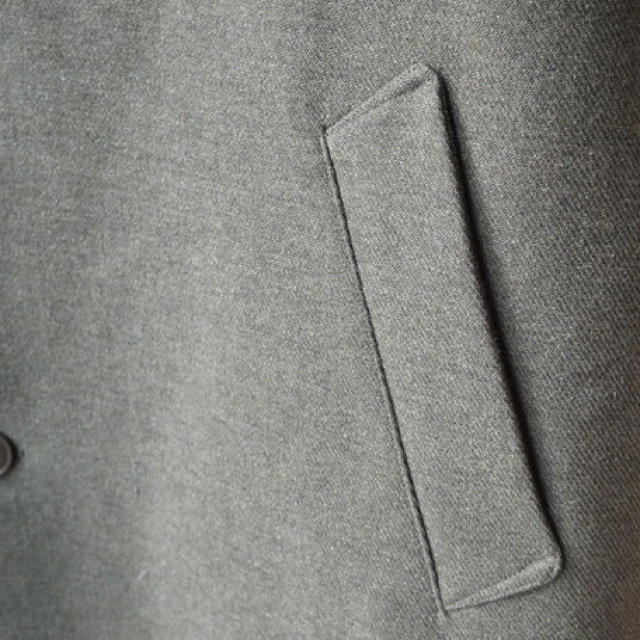 18aw comoli ウールコットンバルカラーコート auralee util 18aw comoli ウールコットンバルカラーコート auralee util