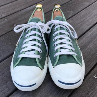 コンバース(CONVERSE)の【あくた様専用】コンバース ジャックパーセル グリーン 27.5センチ(スニーカー)