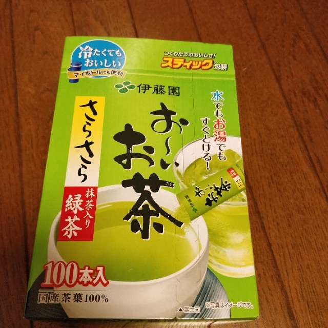 伊藤園(イトウエン)の伊藤園 おーいお茶　粉末スティック100本入り 食品/飲料/酒の飲料(茶)の商品写真