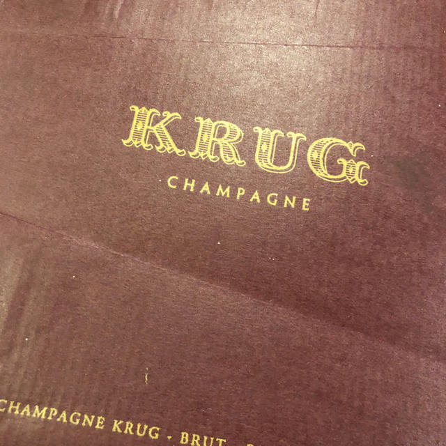 Krug(クリュッグ)のCHAMPAGNE KRUG ×6本 食品/飲料/酒の酒(シャンパン/スパークリングワイン)の商品写真