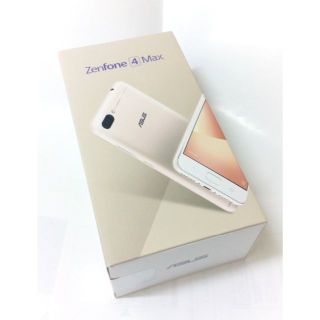 エイスース(ASUS)のASUS Zenfone4 Max ゴールド 国内版 SIMフリー(スマートフォン本体)