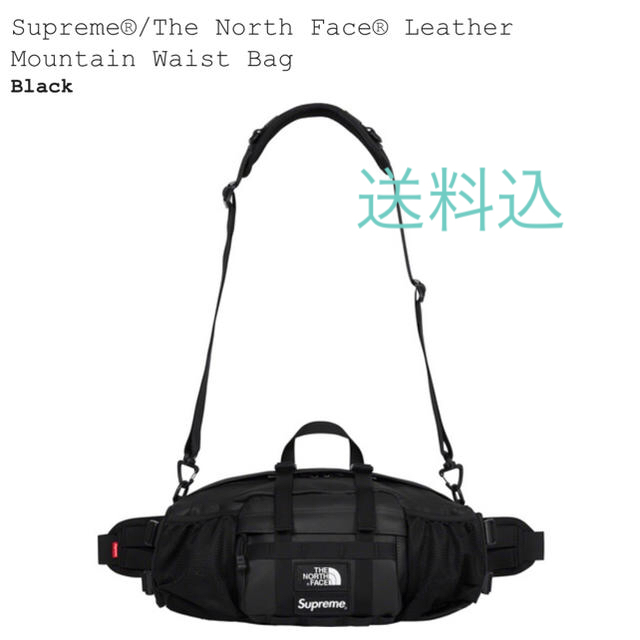 supreme the norce face leather bag ②