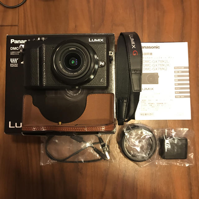 新品 Panasonic DMC-GX7MK2K カメラ レンズキット 保証有